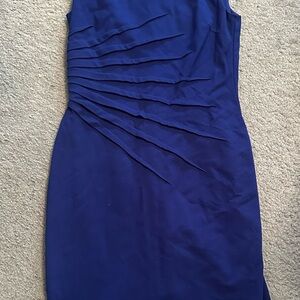 Cache royal blue dress lovely sleeveless dress
